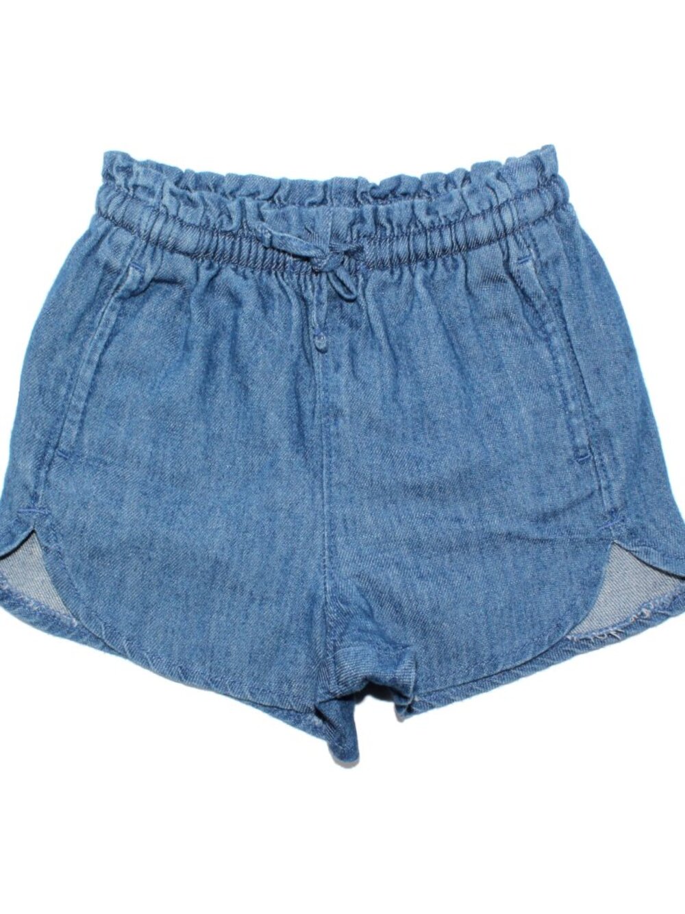 Old Navy Toddler Girls' Dolphin-Hem 100% Cotton Chambray Shorts 706732